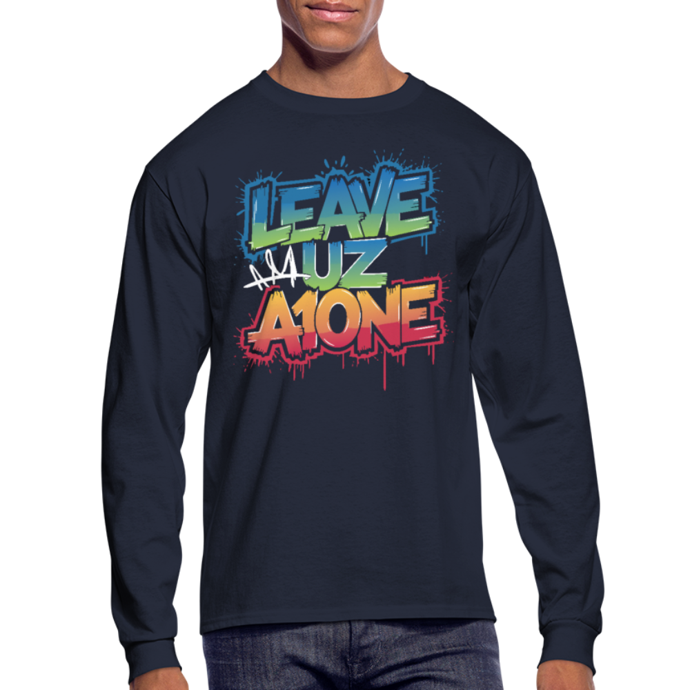 Men's Long Sleeve T-Shirt - navy