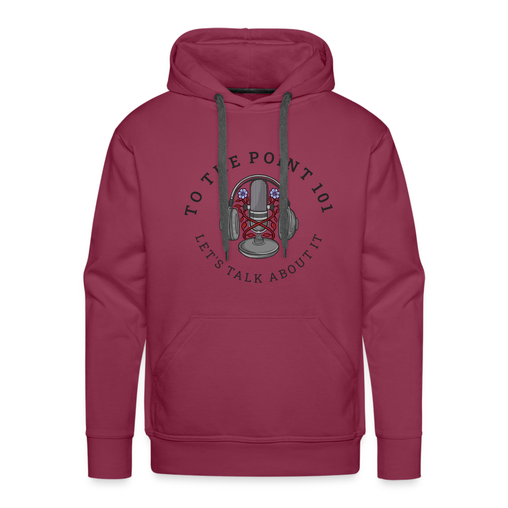 Men’s Premium Hoodie - burgundy