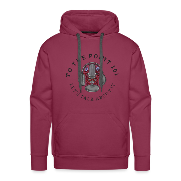 Men’s Premium Hoodie - burgundy