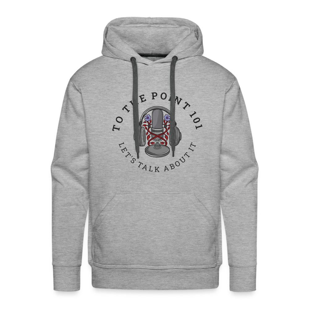 Men’s Premium Hoodie - heather grey