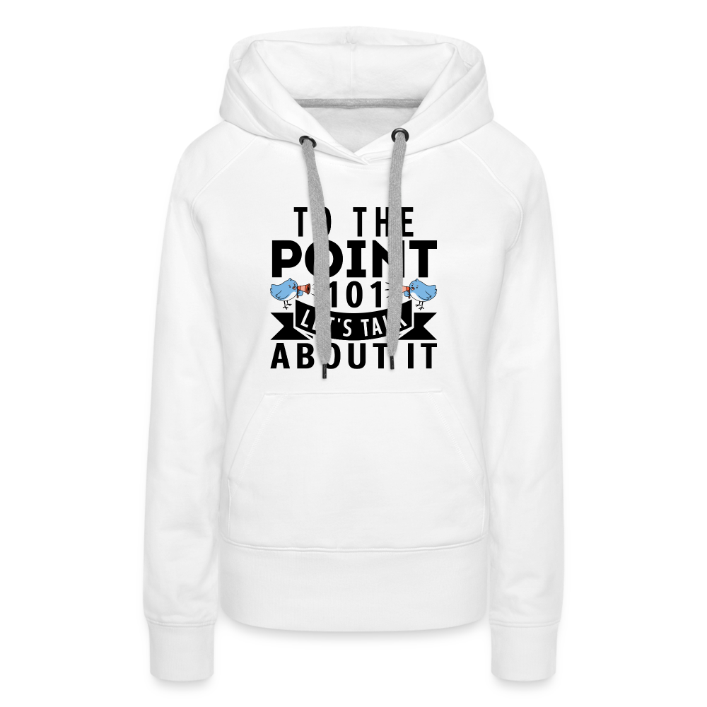 Women’s Premium Hoodie - white