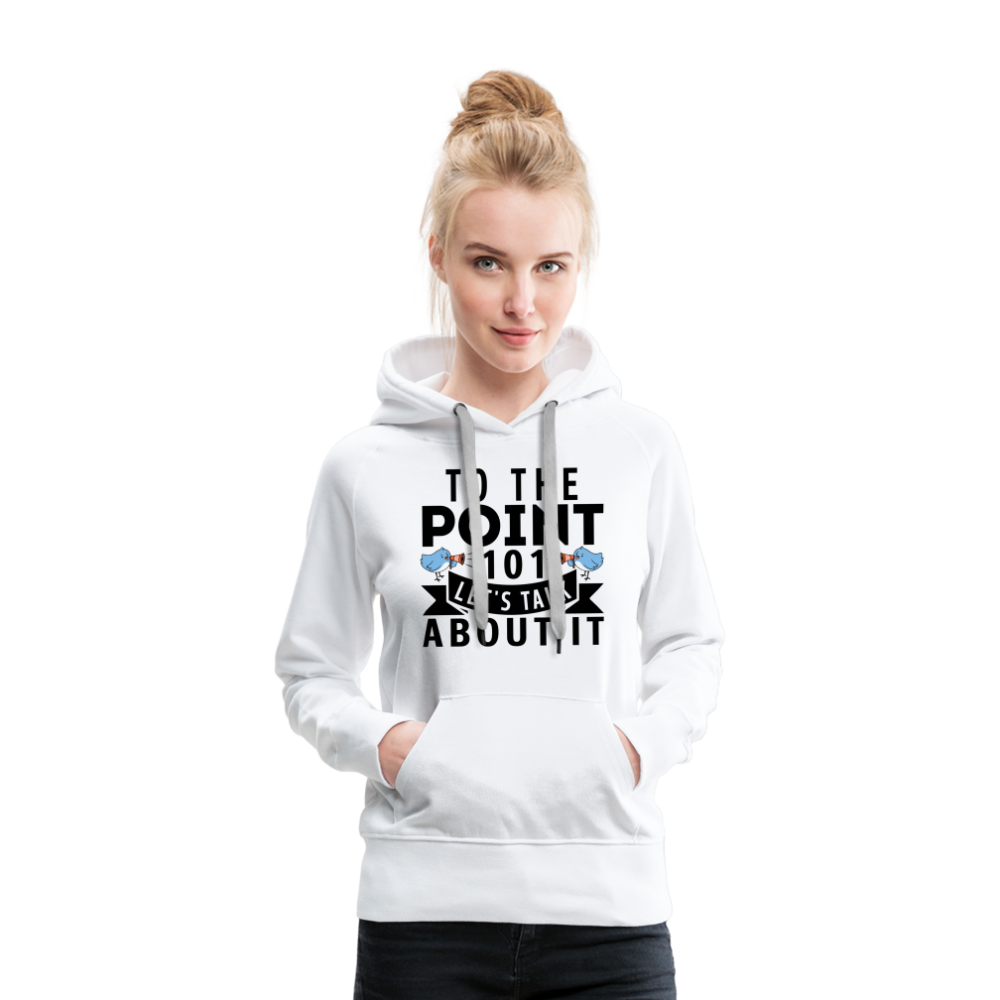 Women’s Premium Hoodie - white