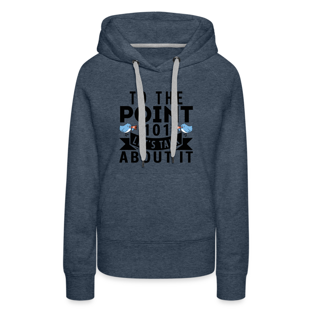 Women’s Premium Hoodie - heather denim