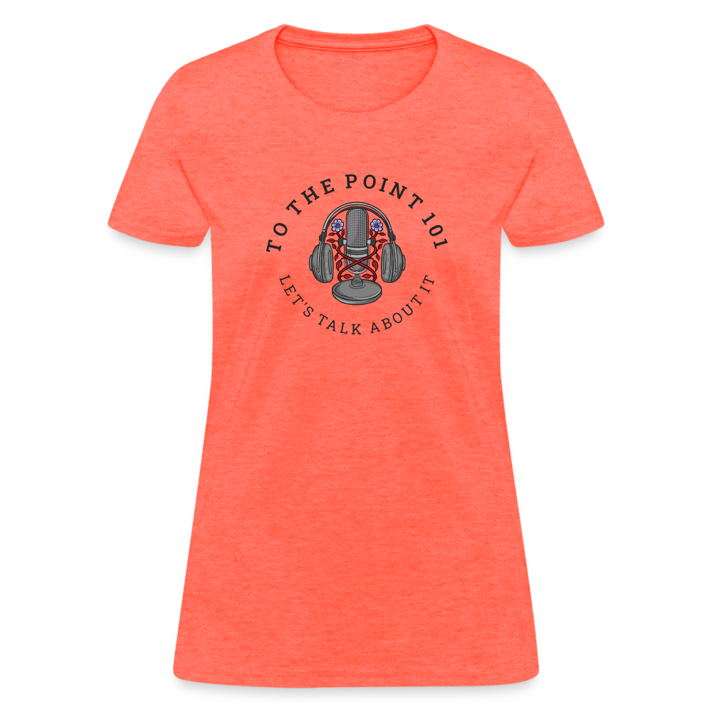 Women's T-Shirt - heather coral