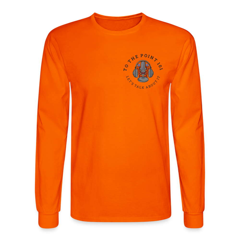 Men's Long Sleeve T-Shirt - orange