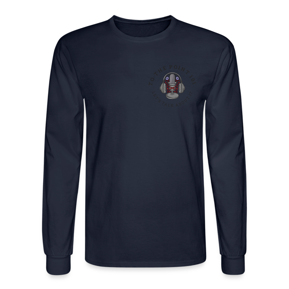 Men's Long Sleeve T-Shirt - navy